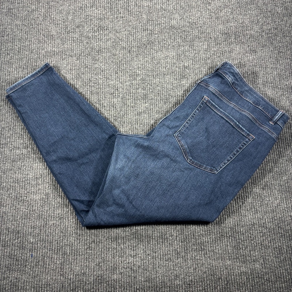 Lane Bryant Mid Rise Skinny Signature Fit Jeans Women 26L Blue Flex Magic Waist